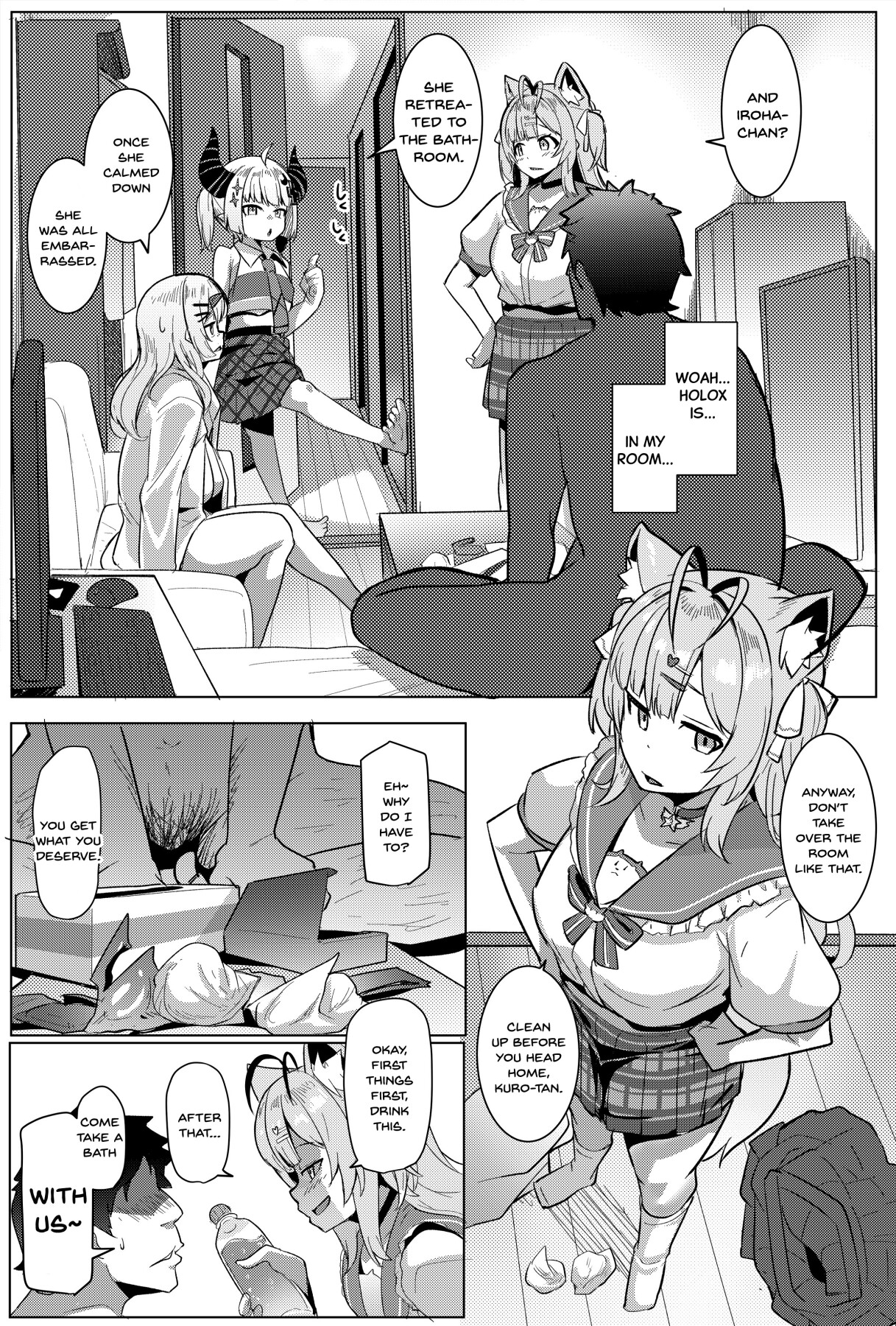 Hentai Manga Comic-Osucollab X-Read-20
